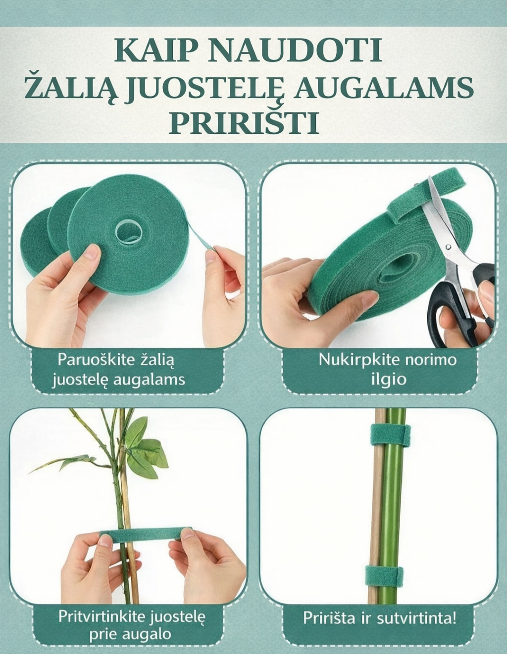 Tvirtinimo juostelė 5m - Image 2