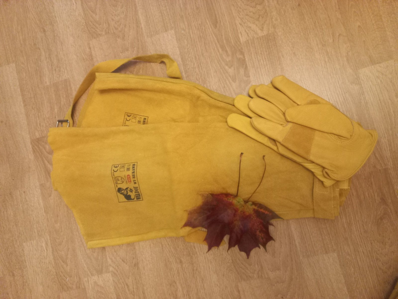 Odinės apsauginės rankų movos - Image 2