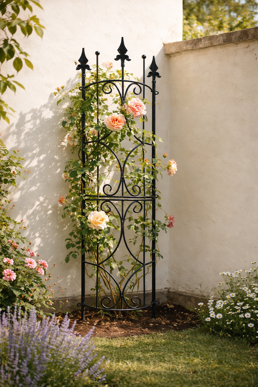 Dekoratyvinė metalinė atrama