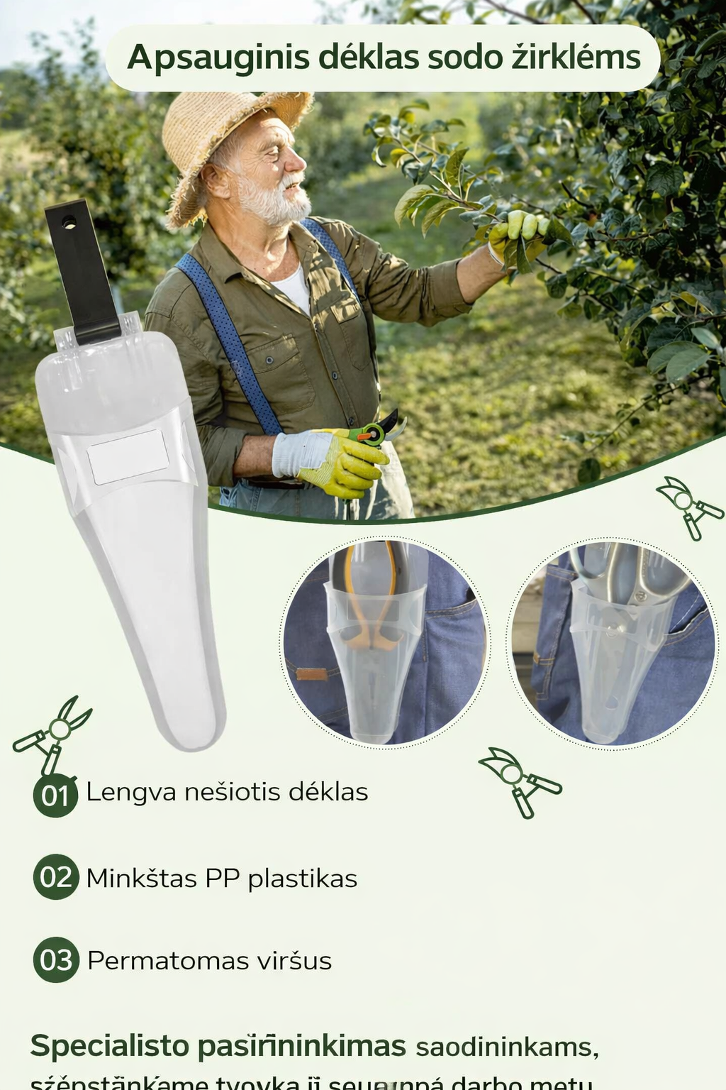 Dėklas sekatoriams - Image 2