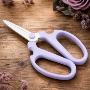 Sakagen Hand Creation F-195 levandų spalvos floristinės žirklės